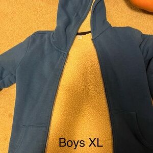 Boys Sherpa lined jacket